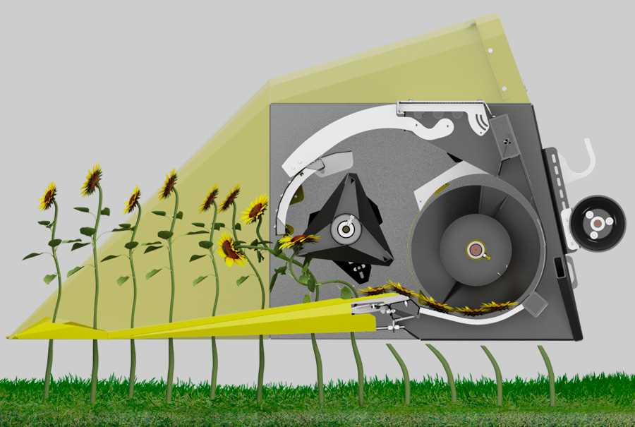 HARVESTER için AYÇİÇEK BAŞLIĞI