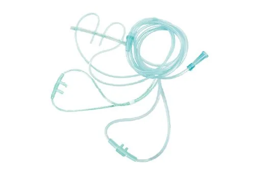 Catheter to deliver oxygen through the nose