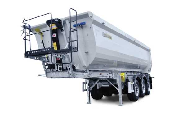 HALF-PIPE çelik yarı römorklar ve damperli römorklar