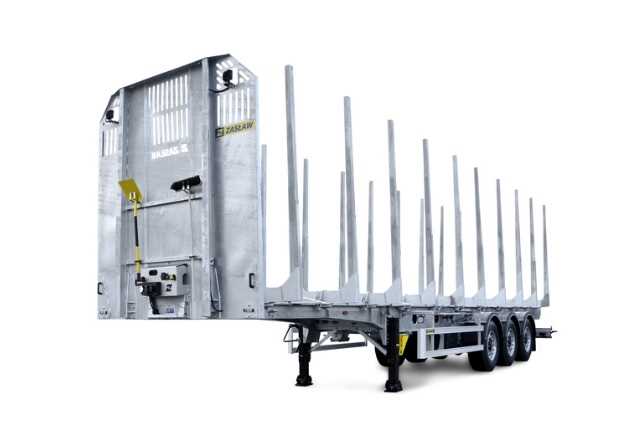  ahşap taşımacılığında kullanılan süper yapılar için yarı römork