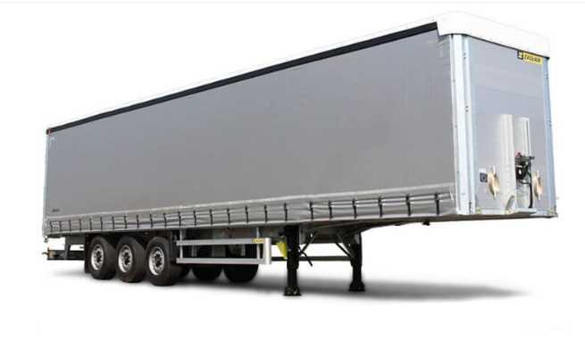 Perdeli yarı römork