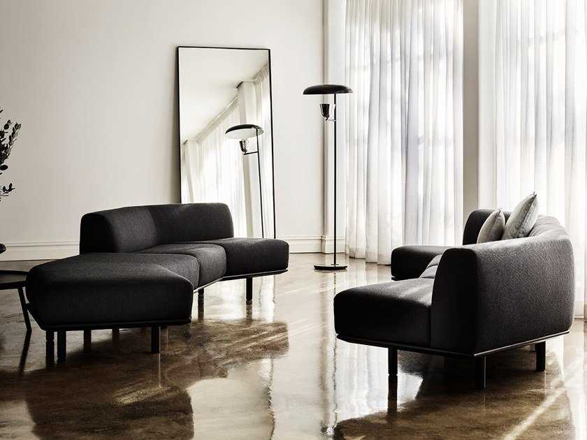 Seksiyonel kumaş kanepe