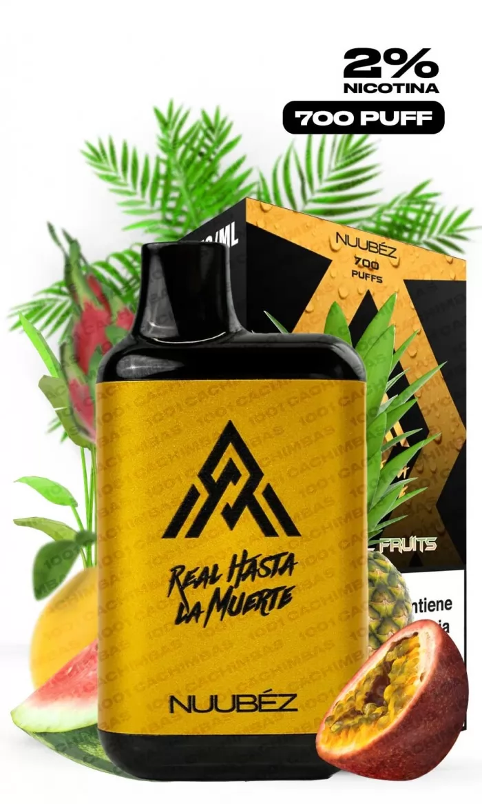DISPOSABLE POD NUUBÉZ FROM ANUEL 700C - TROPICAL FRUITS