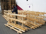 wooden frames, transport frames