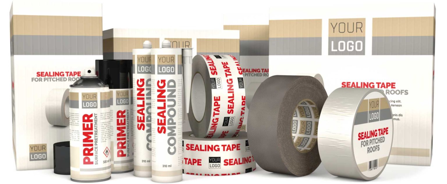 Adhesive tapes in private label design