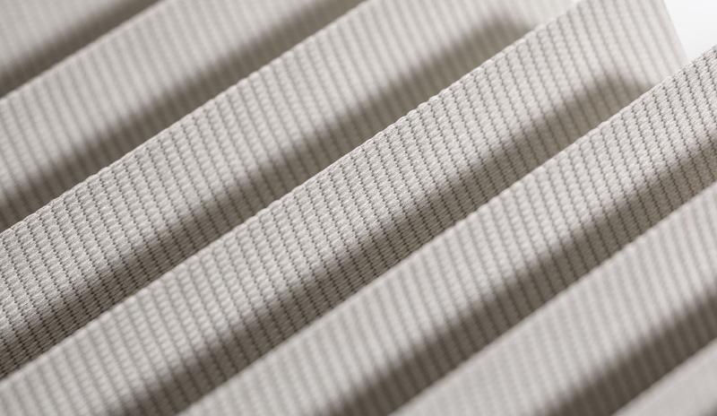 Pleated fabric