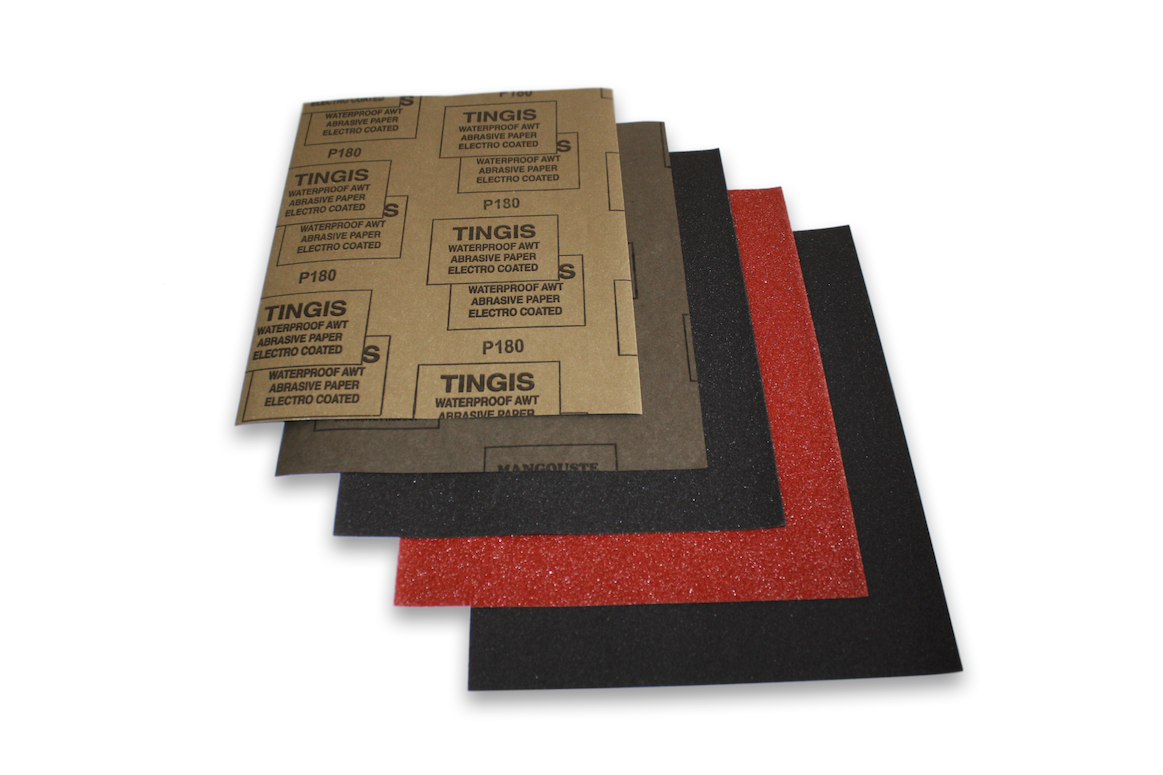  Feuilles abrasives pour le ponçage humide