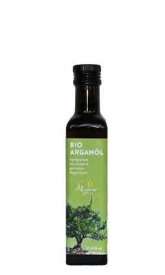 Roasted organic argan oil