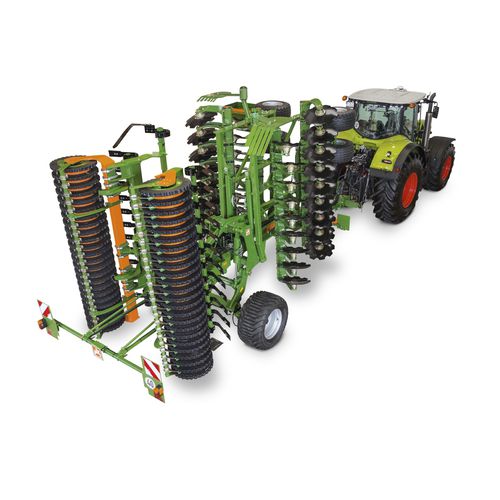 TRAILER CULTIVATOR DISKHAROW COMBINATION