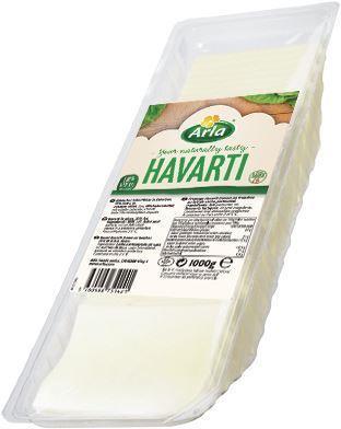 Arla Havarti en Lonchas 55+