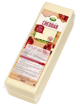 Arla Cheddar natural 45+ en barra