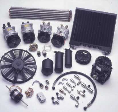 Air conditionings for tractors and agricultural machinery