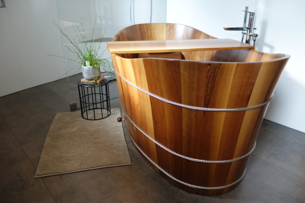 bañeras de madera