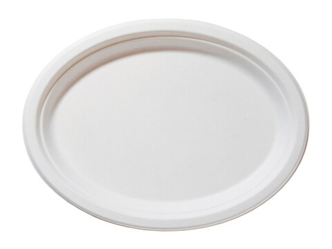 Organik tek kullanimlik  tabak ve tepsiler