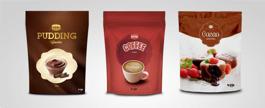 Kahve, Toz Puding, Kakao paketleri