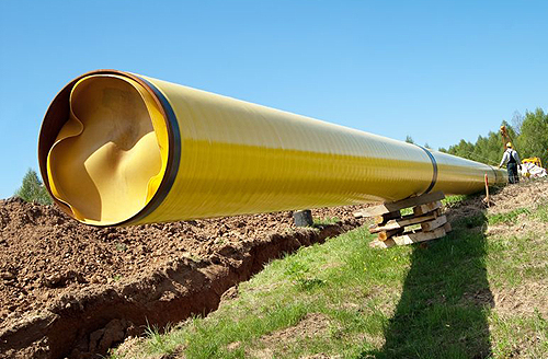 Tubos soldados en espiral (SAW) para petróleo y gas natural