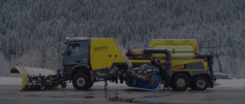 camiões de remoção de neve e de salga de estradas