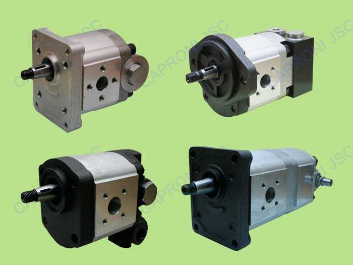 Hidrolik dişli pompalar ve motorlar / Valfli Pompalar