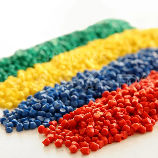 Renkli plastik bilesikler