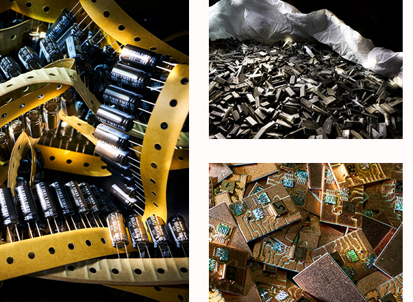 elektronik malzemelerinin  yeniden kullanmasi