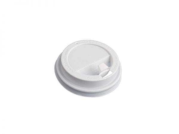 RECLOSABLE CUP LID WITH HINGED TAB