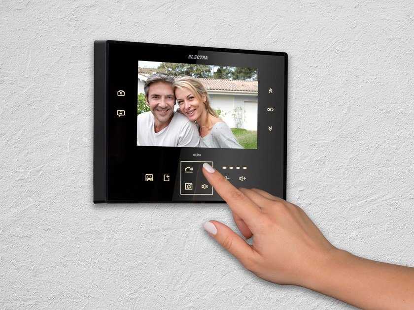 7" video terminal for video door entry system