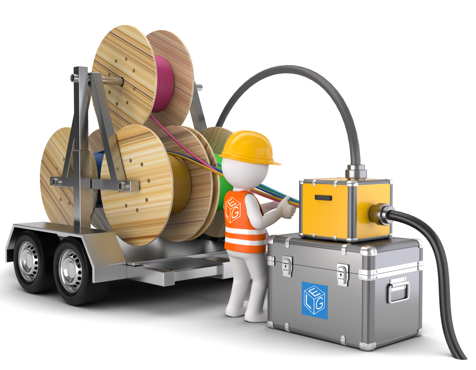 Kablo doseme teknolojisi LWL (fiber optik kablo)