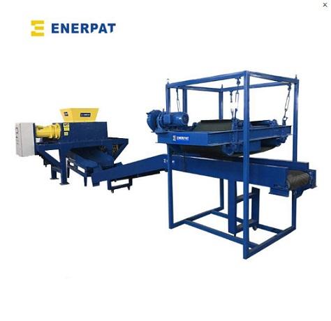 High Efficient Scrap Electronic Shredder Recycling Plant