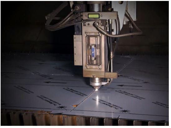 Paslanmaz çelik lazer kesim