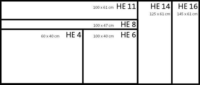 Standard-Größen Infrarot-Natursteinheizungen