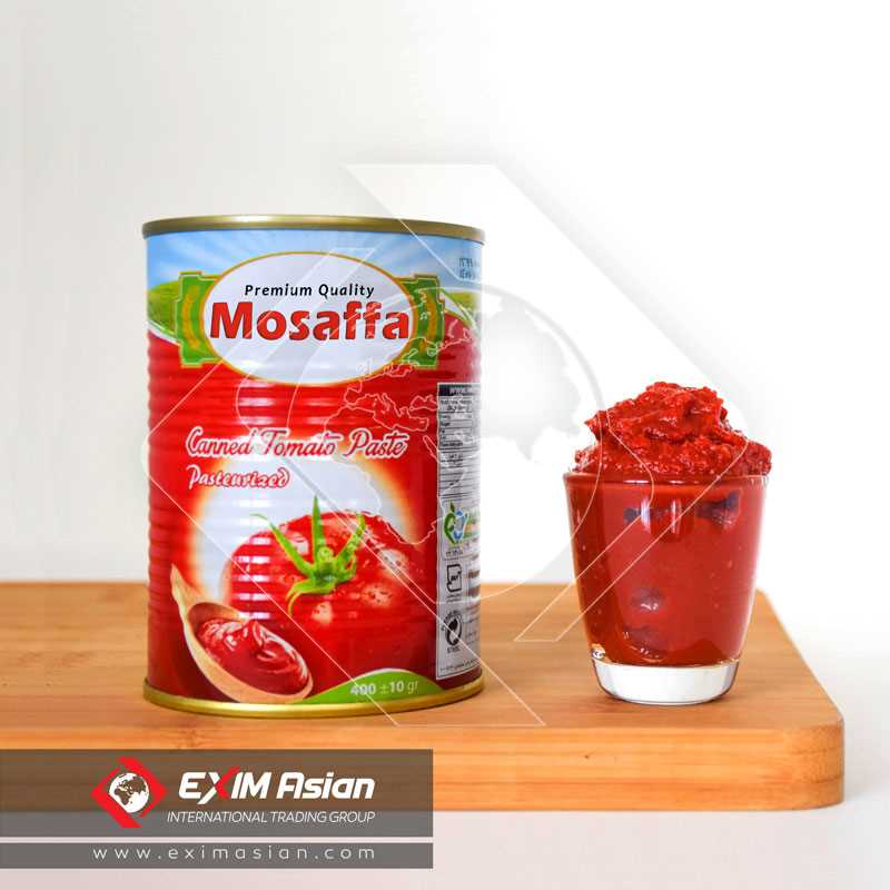 Tomato Paste 400gr (Brix: 27% -29%)
