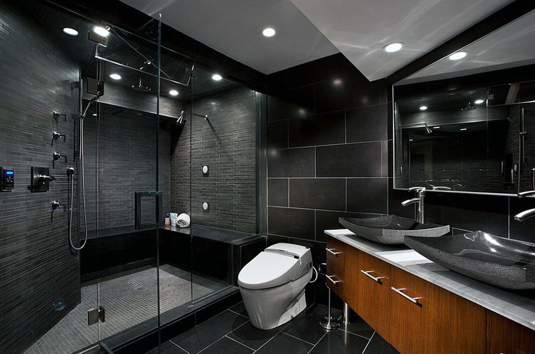 modernization and renovation of bathroom wc