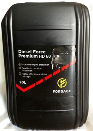 Monograde mineral oil for high-performance diesel engines