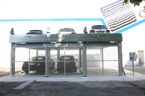 semi-automatic elevator parking systems