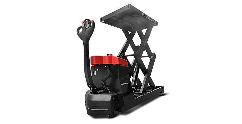 Тележка для поддонов с ножничным подъемником