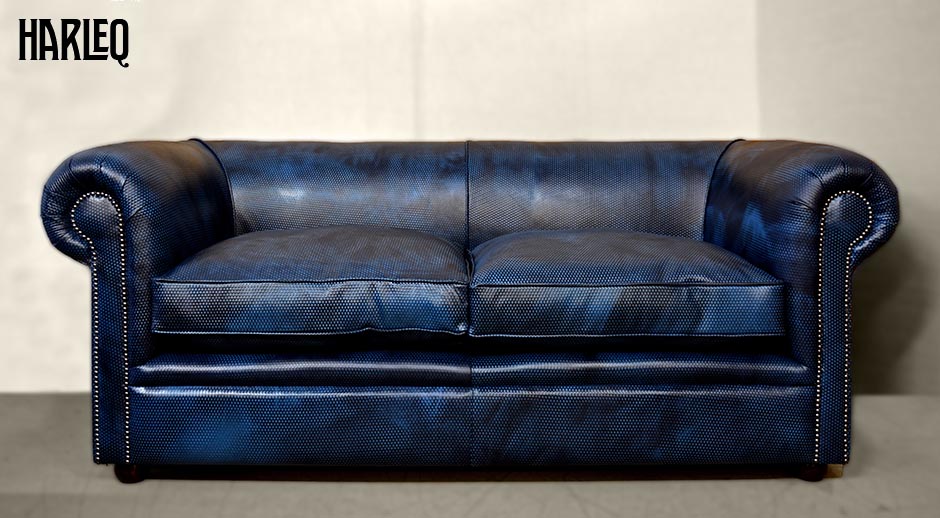 handmade leather sofa