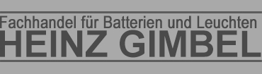 Heinz Gımbel Fachhandel Für Batterıen und Leuchten Varta