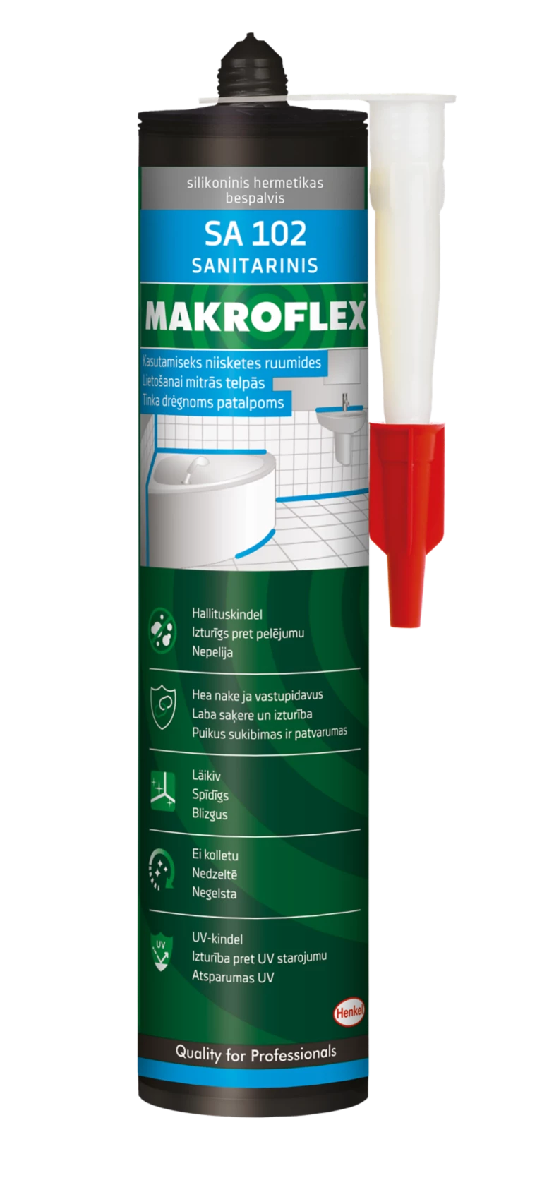 MAKROFLEX SA102 hijyenik silikon