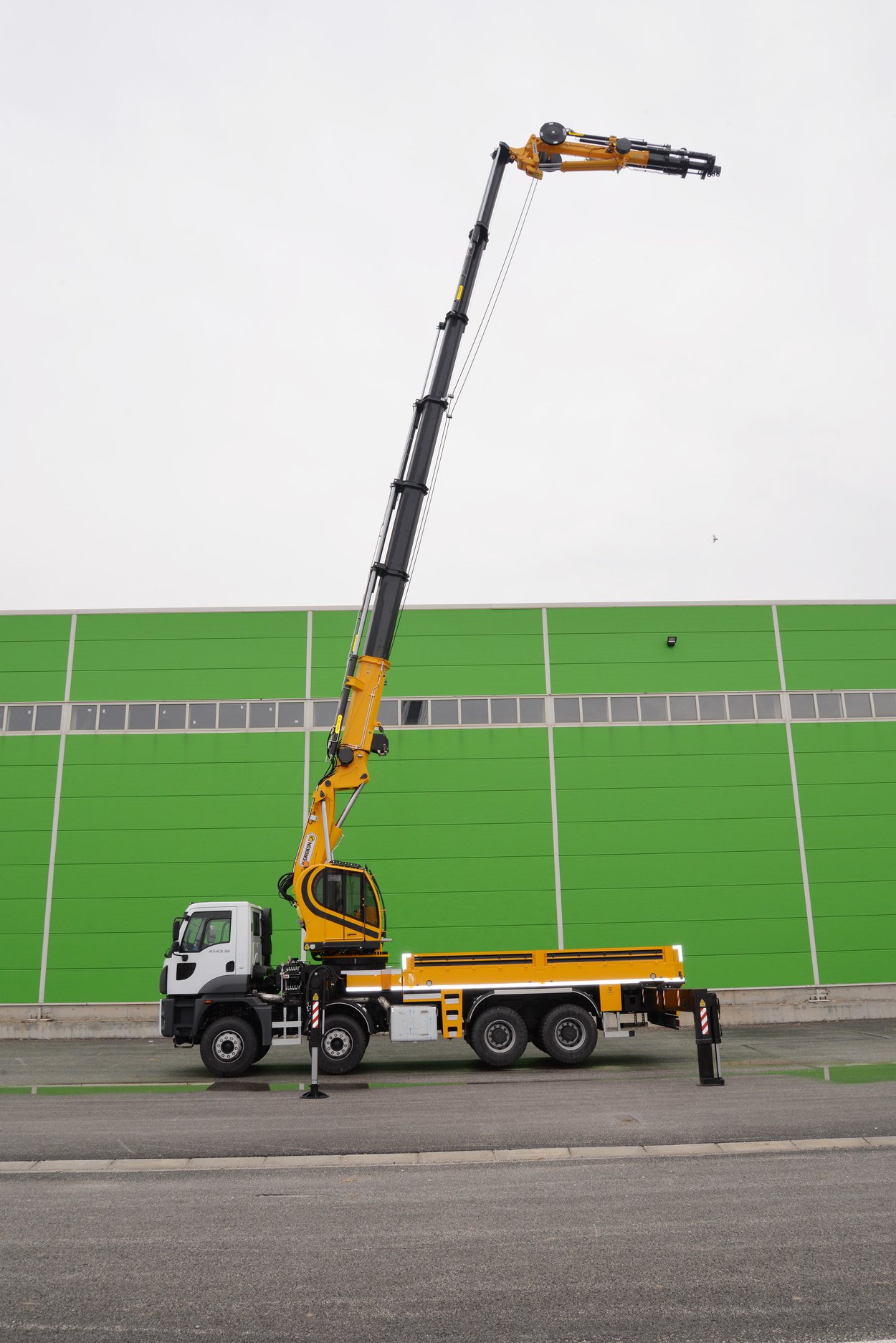 телескопический гидравлический автокран / кран hiab