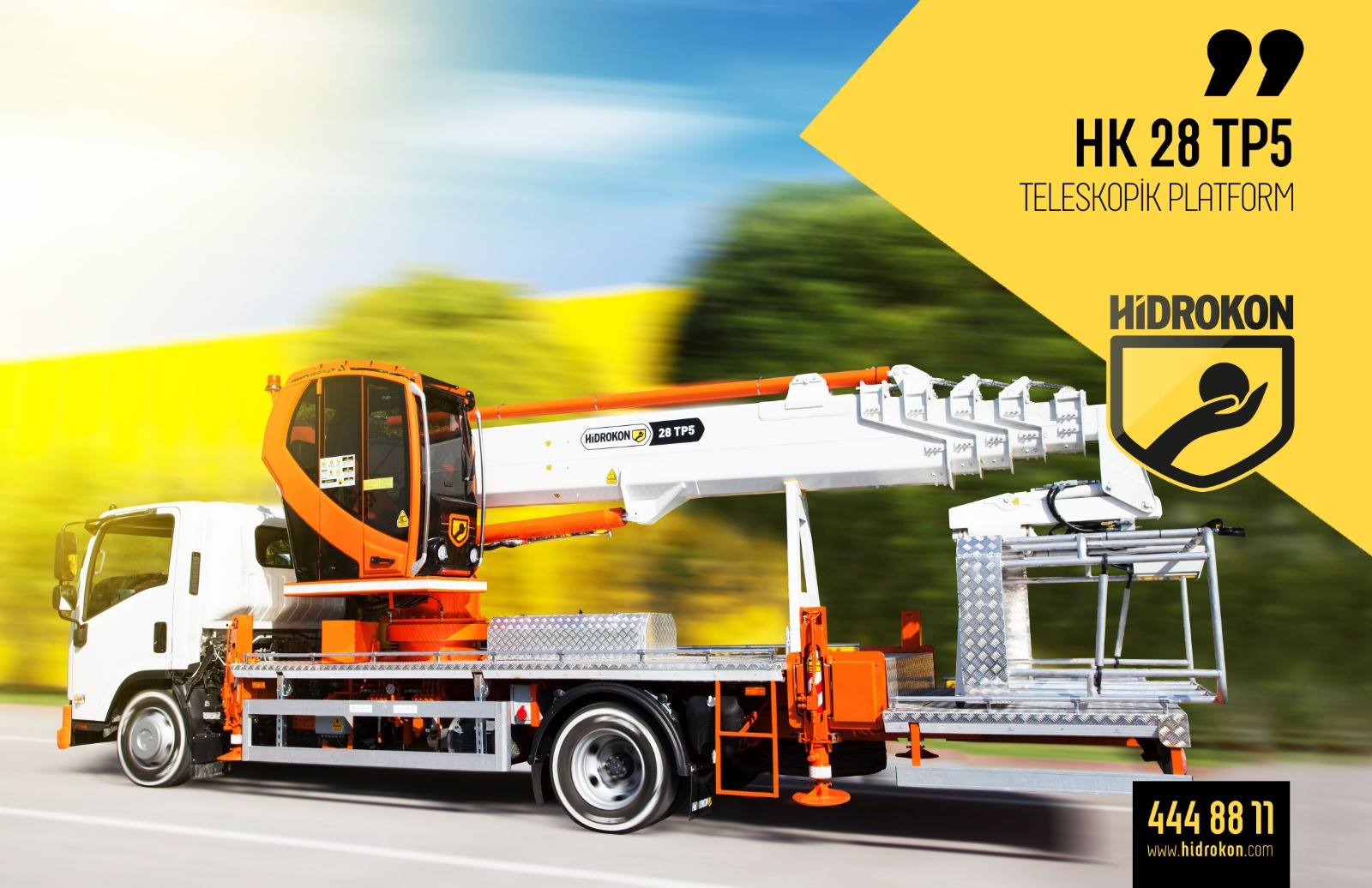 мобильная платформа / ТЕЛЕСКОПИЧЕСКАЯ ПЛАТФОРМА