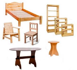 Masif ahşap mobilyalar