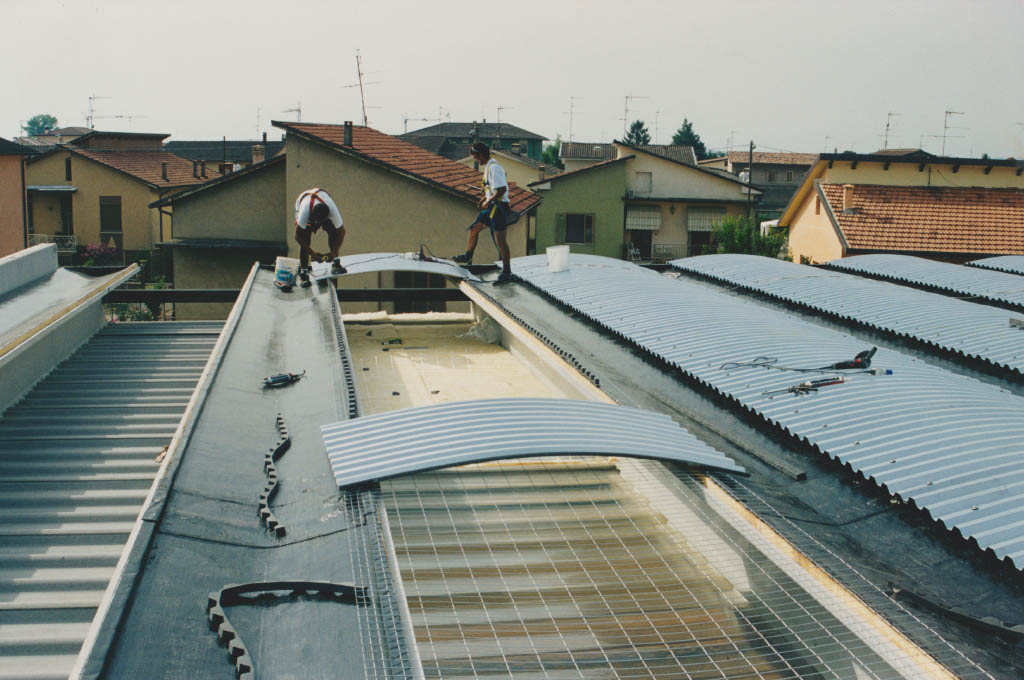 طلاء السقف الصناعي