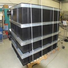 Galvanizli celik cerceveli PE genlesme tanki