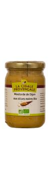 Moutarde de Dijon Biologique aux Olives Noires