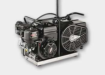 mobile  Air cooled  piston compressor 