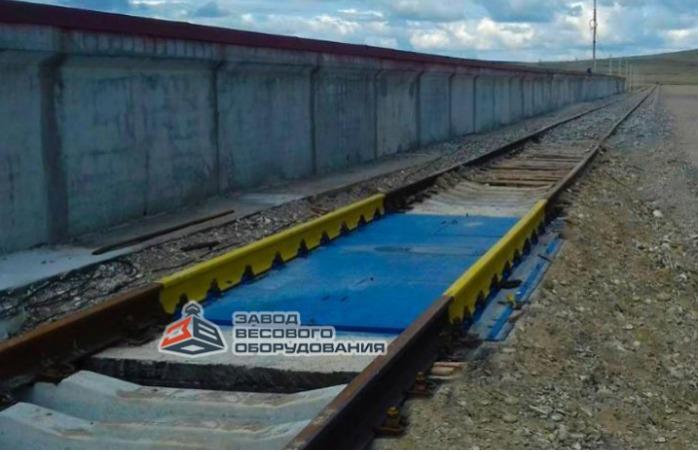 Railway scales VTV-S for static weighing of bogies 60 tons