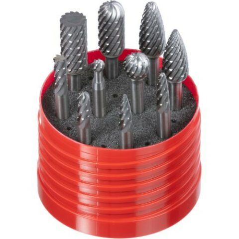 Paslanmaz celikcelik 10x20 mm saft 6 mm icin HFA silindirik freze 