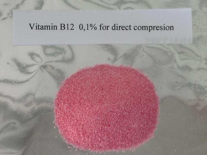 Vitamines enrobées pour la compression directe