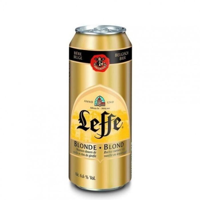 Leffe blonde & Leffe brune beer