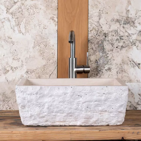 marble carved washbasins